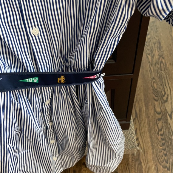 Gently worn Girls Polo Shirt Dress - Picture 3 of 5